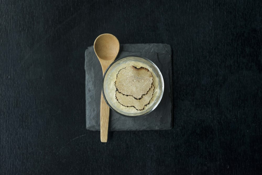 food2014Ny-en-SL Black Truffle Mousse by En Japanese Brasserie (2014 New York)