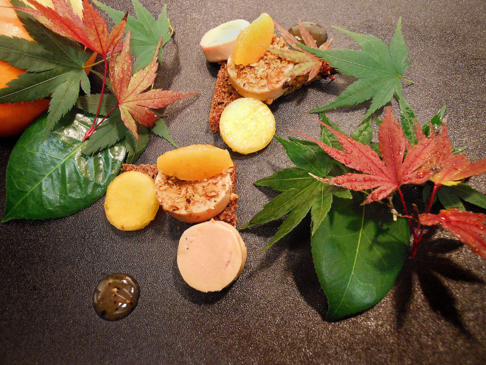 food2014Tk-kazu-SL Saikyo Miso-marinated Foie Gras by Restaurant Kazu (2014 Tokyo)