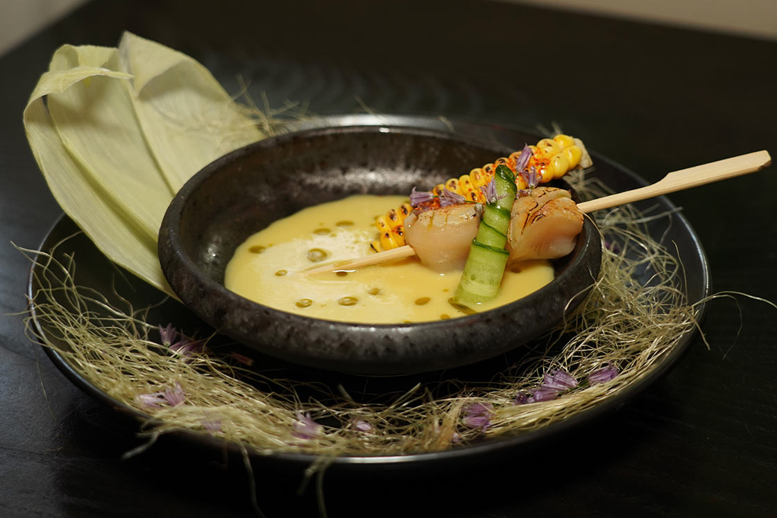 food2023Ny-bondst-001 Hokkaido Scallop by BondST (2023 Honolulu)