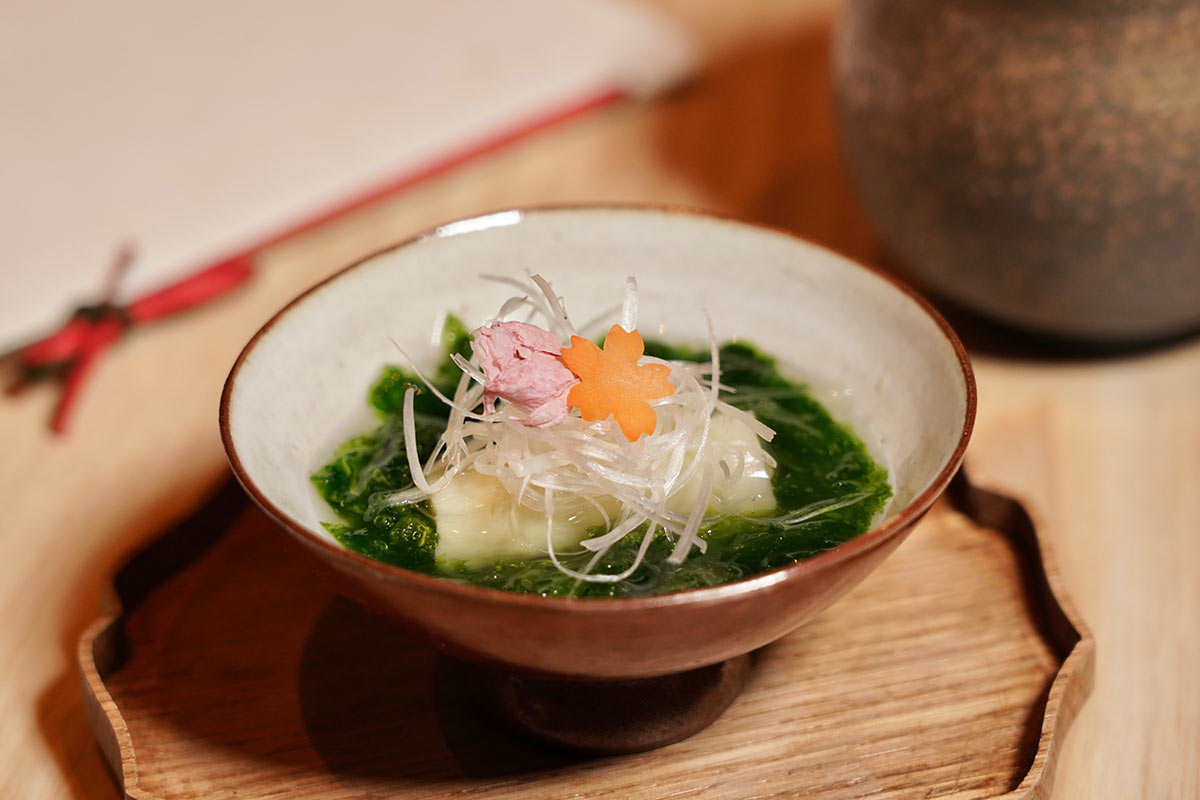 food2025Ny-hirohisa-003 Aosa Seaweed and Wakame Soup by Hirohisa (2025 New York)
